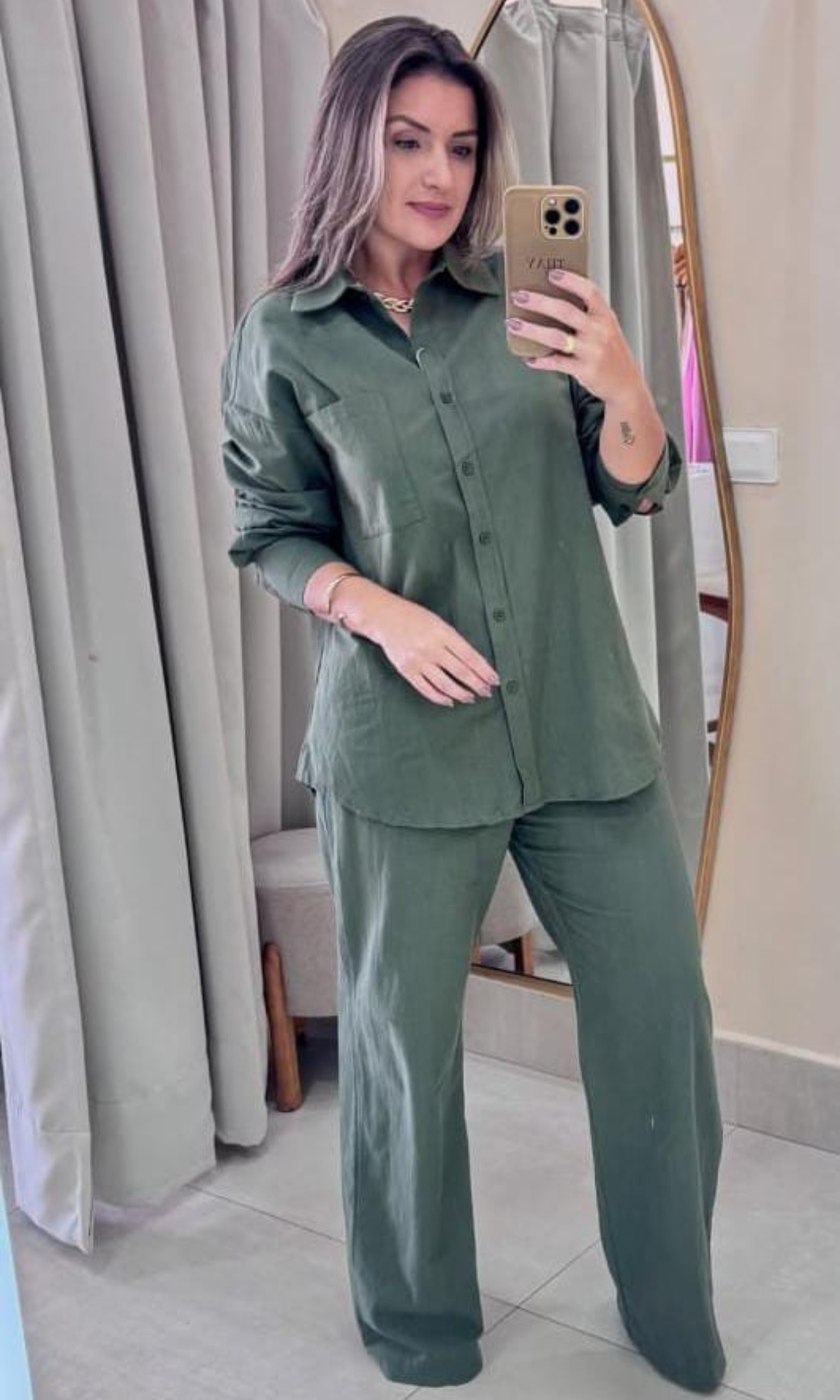 Conjunto Calça Linho