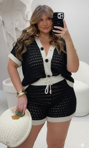 Conjunto Jasmim em Tricô