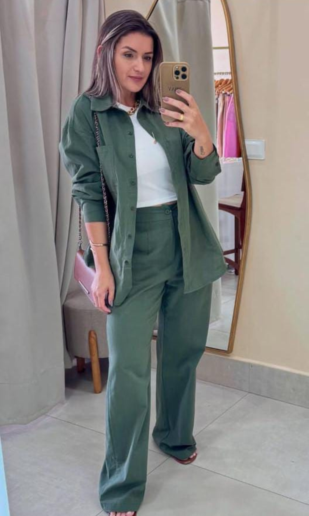 Conjunto Calça Linho