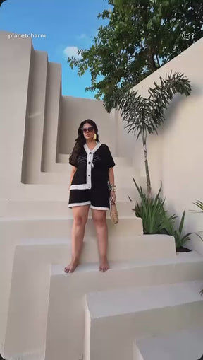 Conjunto Jasmim em Tricô
